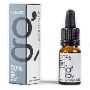 שמן CBD טהור 30% של חברת גולדן CBD